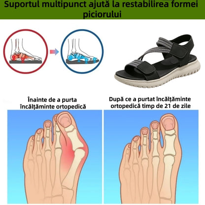⏰Ultima zi cu reducere de 70% - Nu rata ocazia!✅️Sandale confortabile cu suport pentru bolta plantară - Design ergonomic
